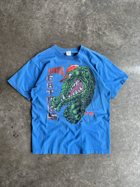 Vintage Single Stitch Faded Florida Gators  Graphic Tee - L