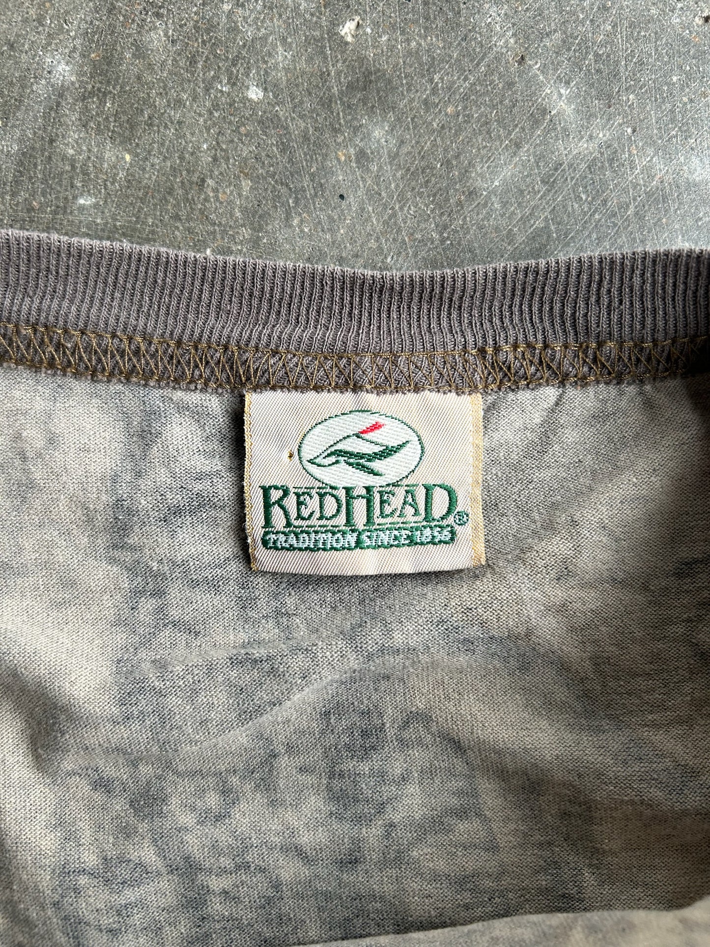 Vintage Redhead Realtree Camo Tee - XL