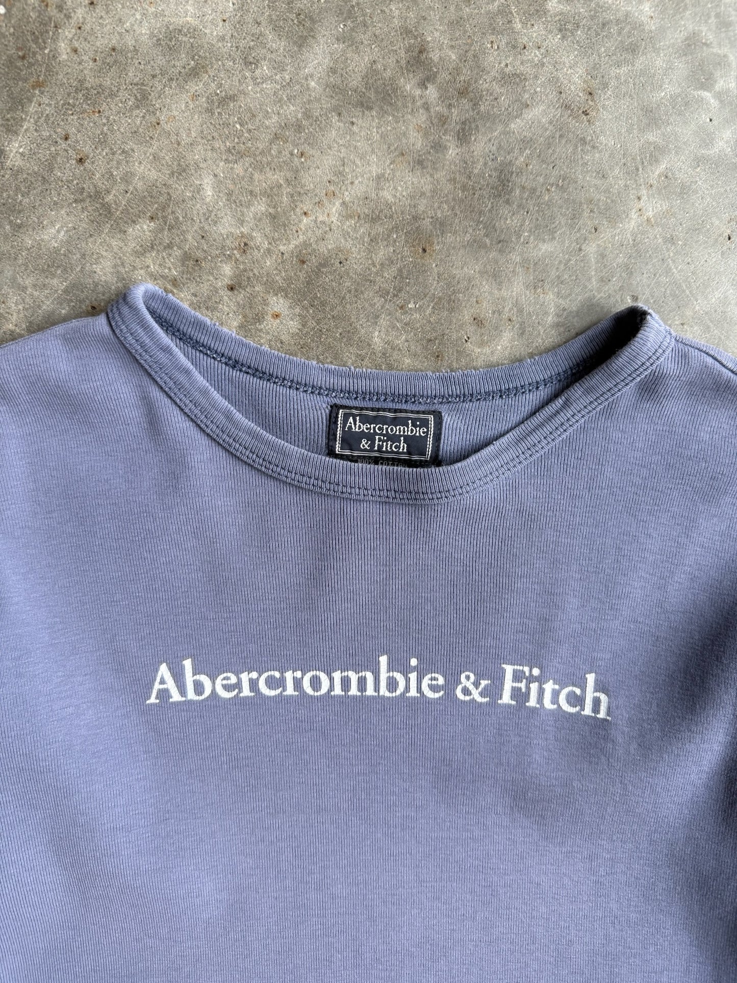 Single Stitch Abercrombie & Fitch Long Sleeve Tee - M