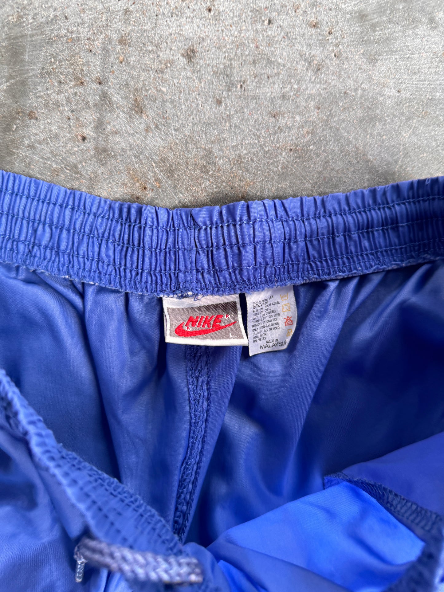 Vintage Reworked Purple Nike Shorts - L