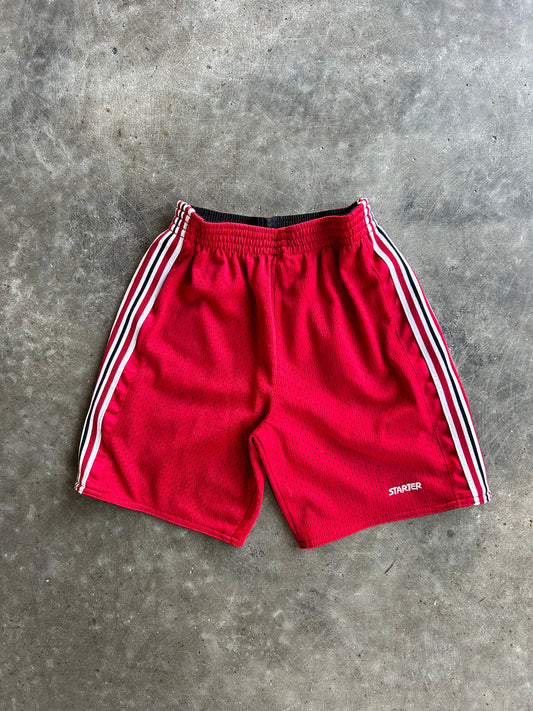 Vintage Reworked Red Starter Shorts - S