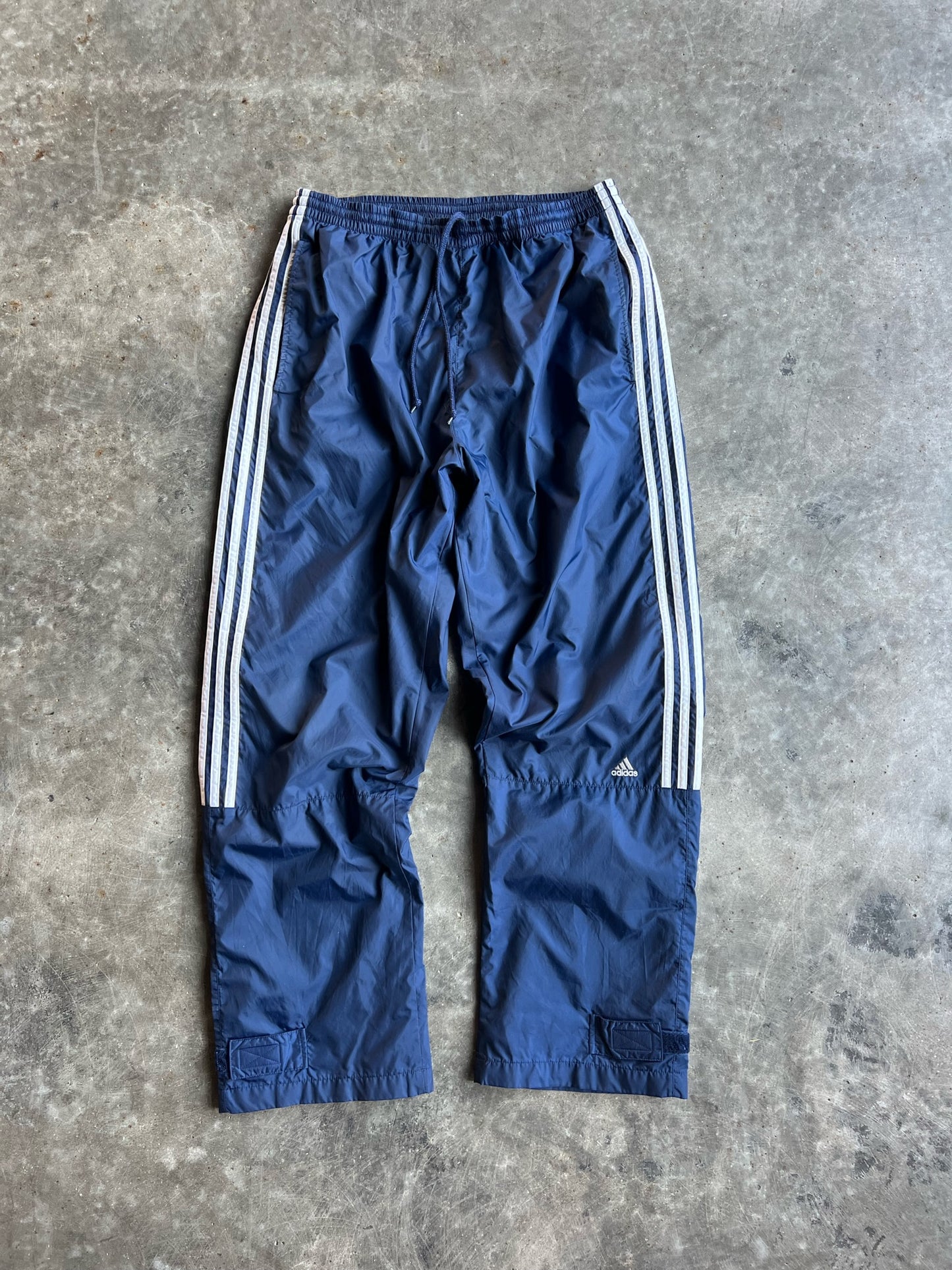 Vintage Navy Adidas Track Pants - XL