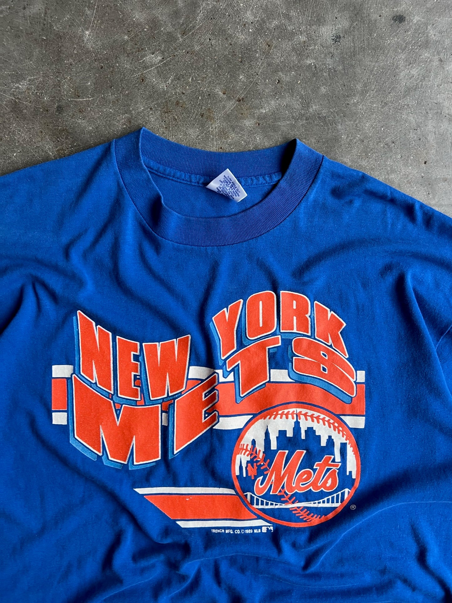 Vintage Blue New York Mets Shirt - XL