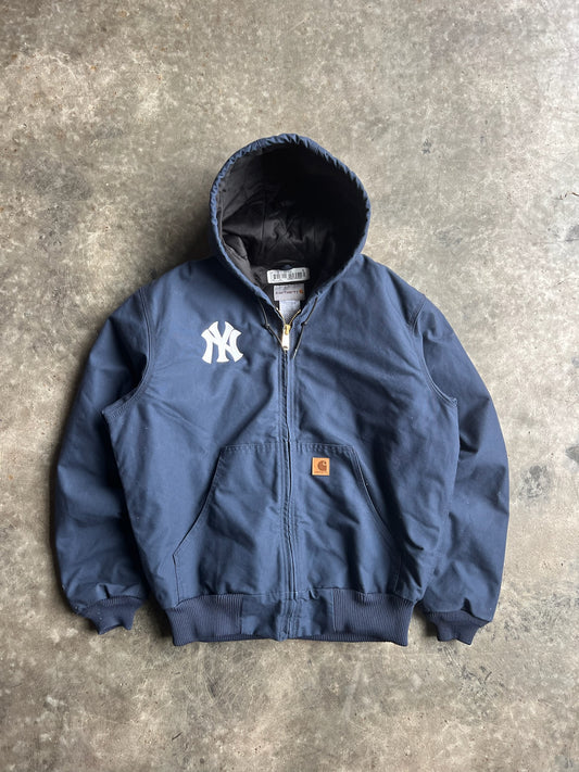 Vintage Navy Yankees Carhartt Jacket - L