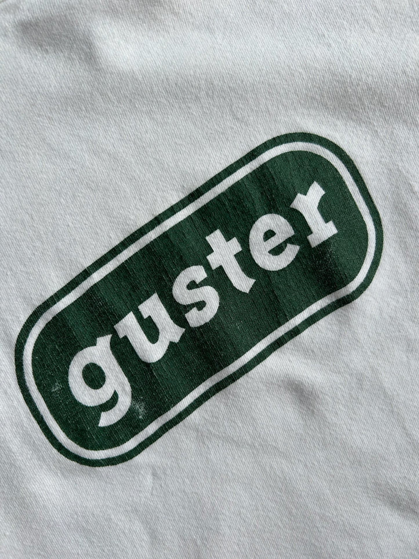 Vintage White Guster Long Sleeve Shirt - L