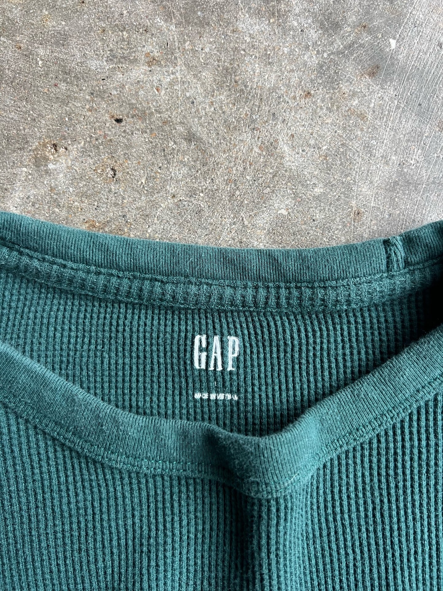 Vintage Green Gap Thermal - M