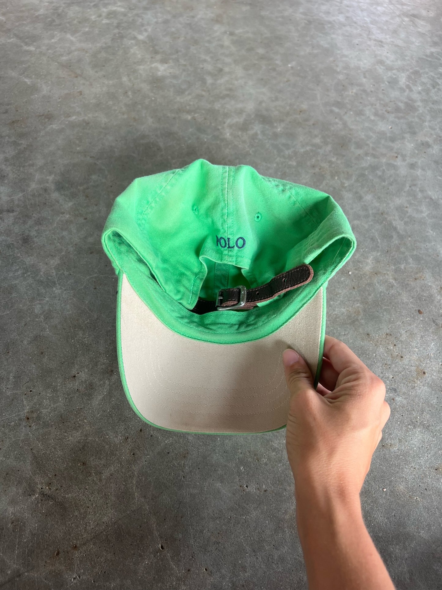 Vintage Adjustable Polo Hat