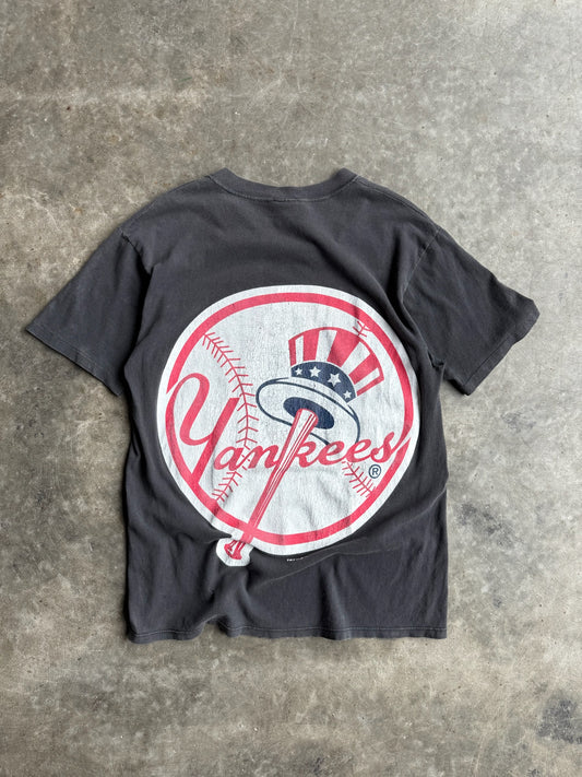 Vintage Faded Yankees Looney Tunes Distressed Tee - M
