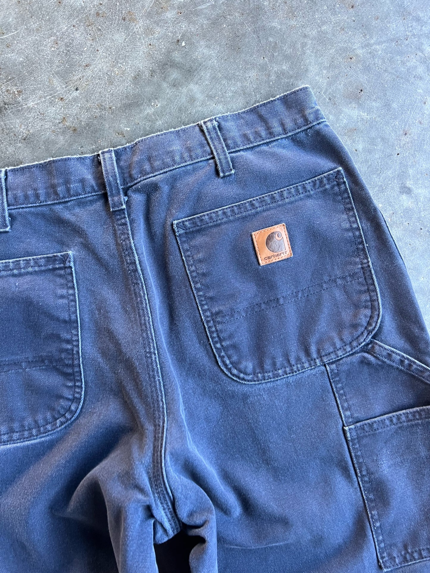 Vintage Navy Carhartt Carpenter Pants - 33