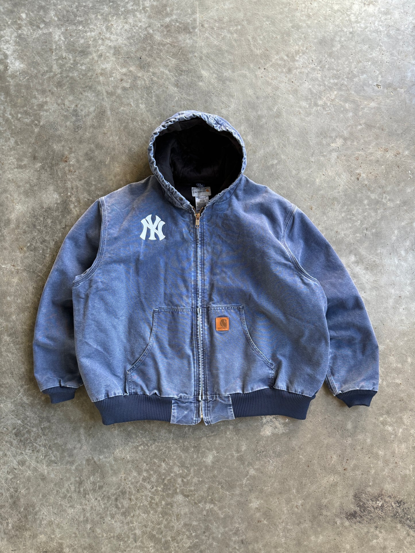 Vintage Yankees Navy Carhartt Jacket - XXXL