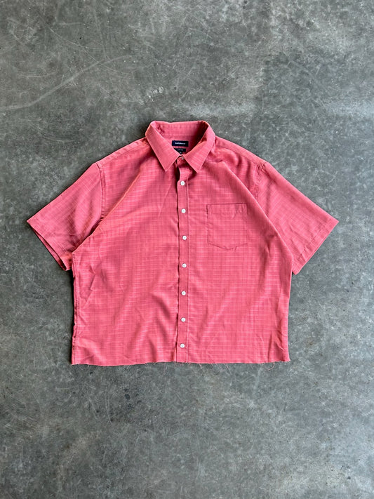 Vintage Pink Button-Up - XL