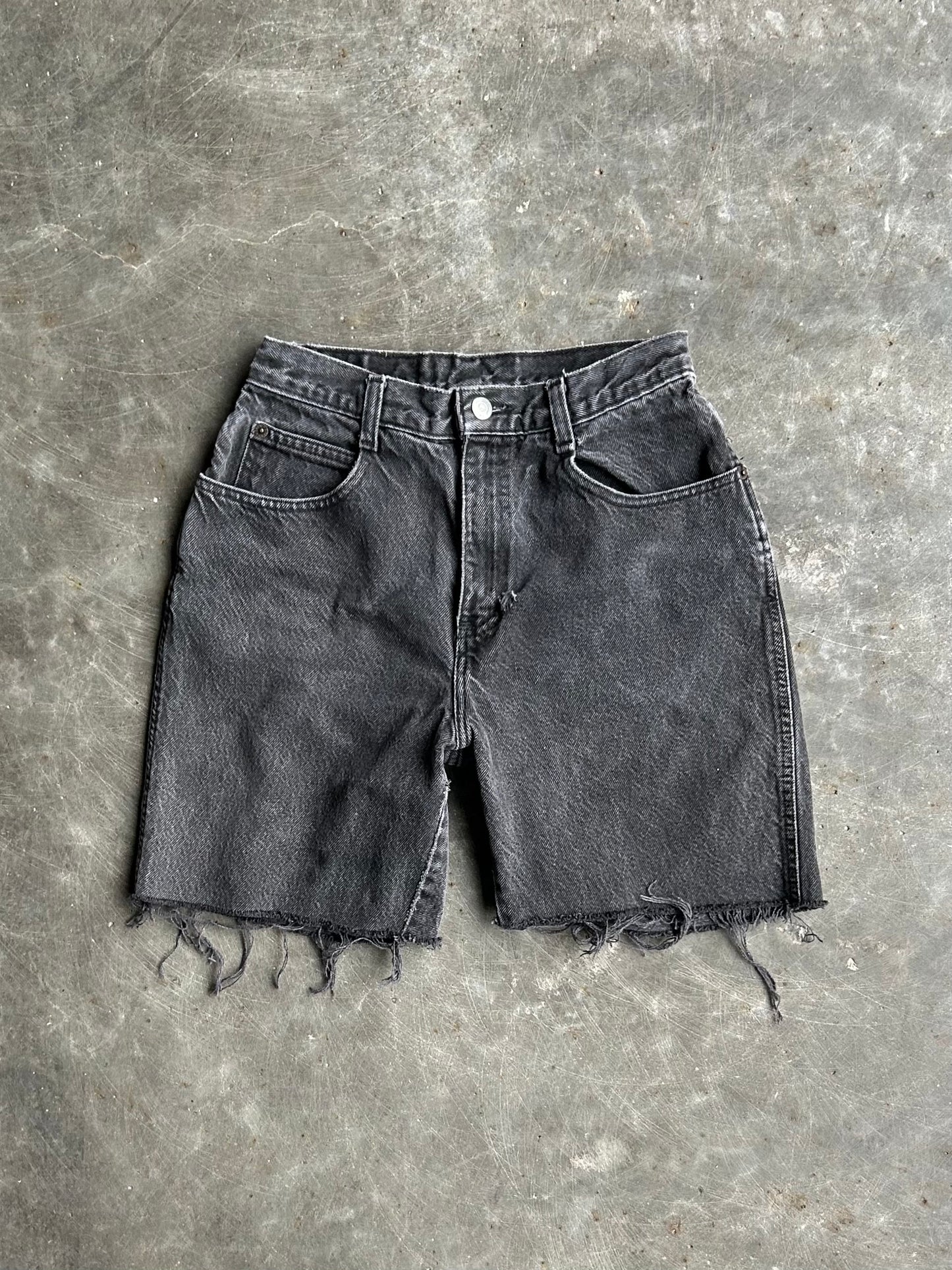 Vintage Gitano Distressed Denim Shorts - 25