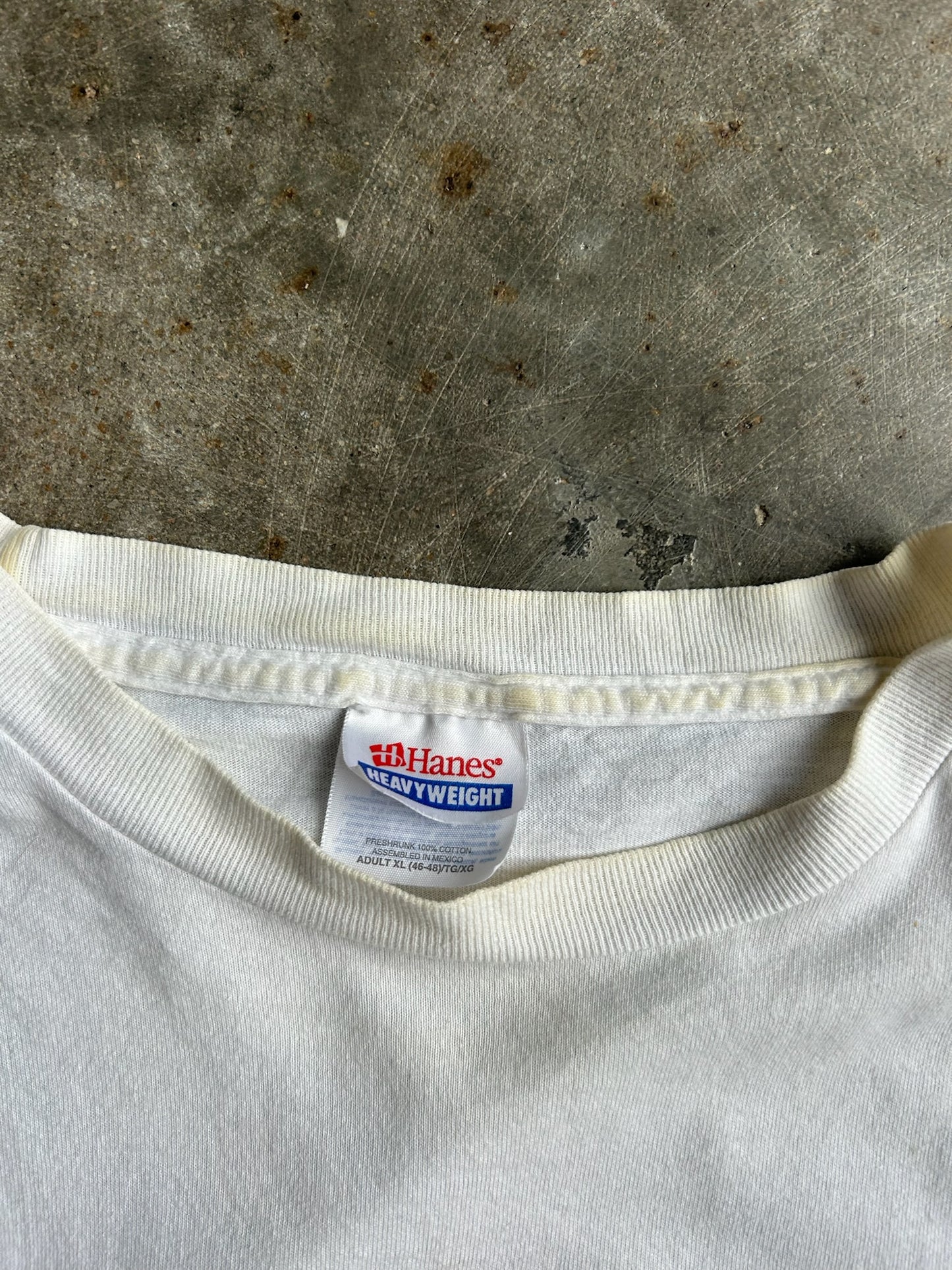 Vintage White Budweiser Graphic Shirt - XL