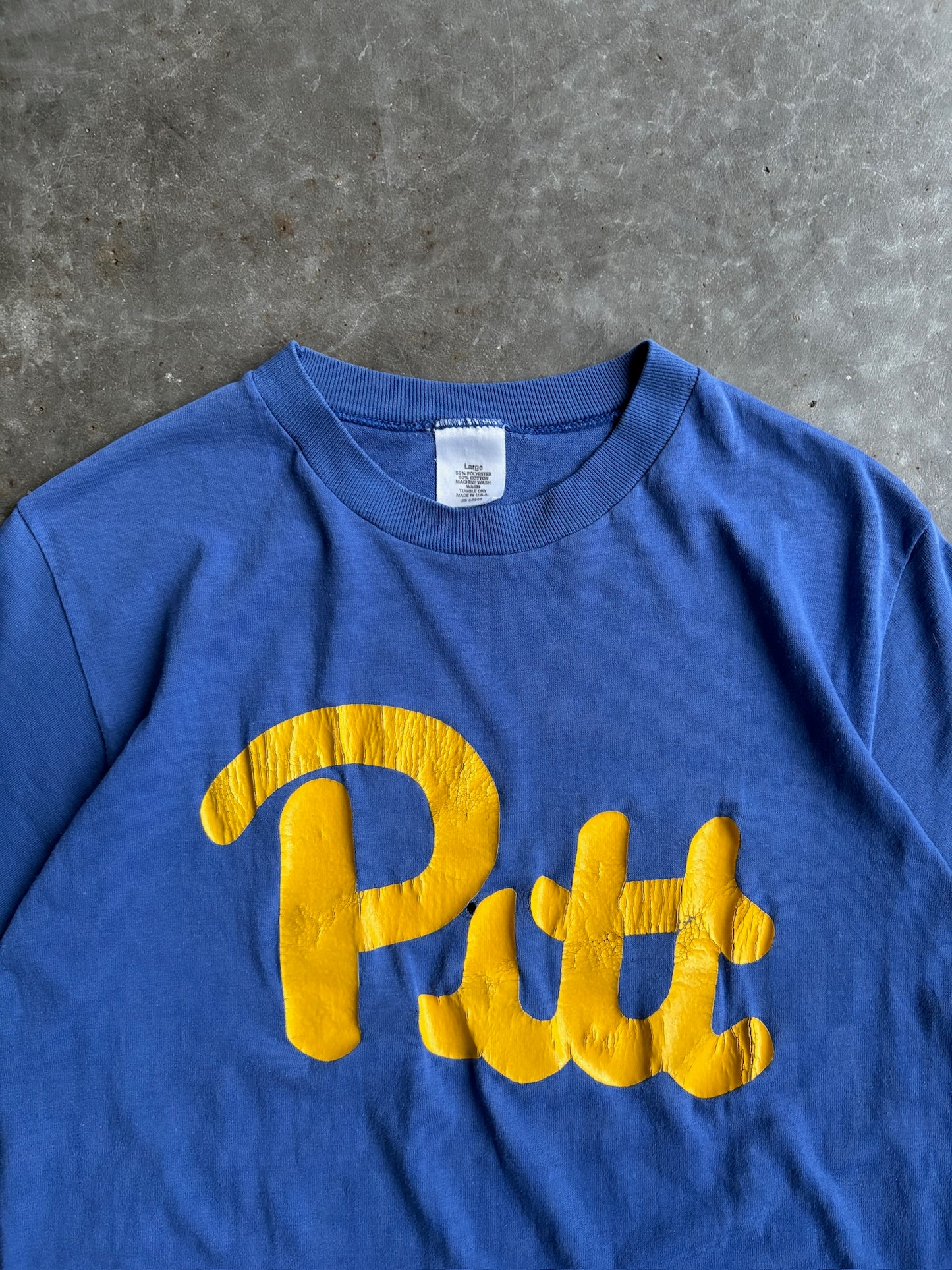 Vintage Blue Pitt Shirt - L