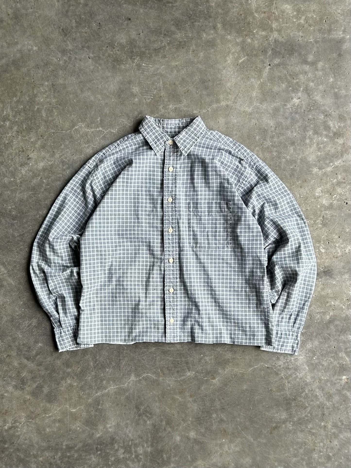 Cropped American Eagle Outfitters Button-Up - L