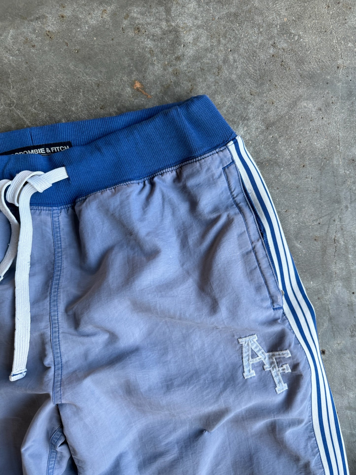 Vintage Powder Blue Abercrombie & Fitch Track Pants - L