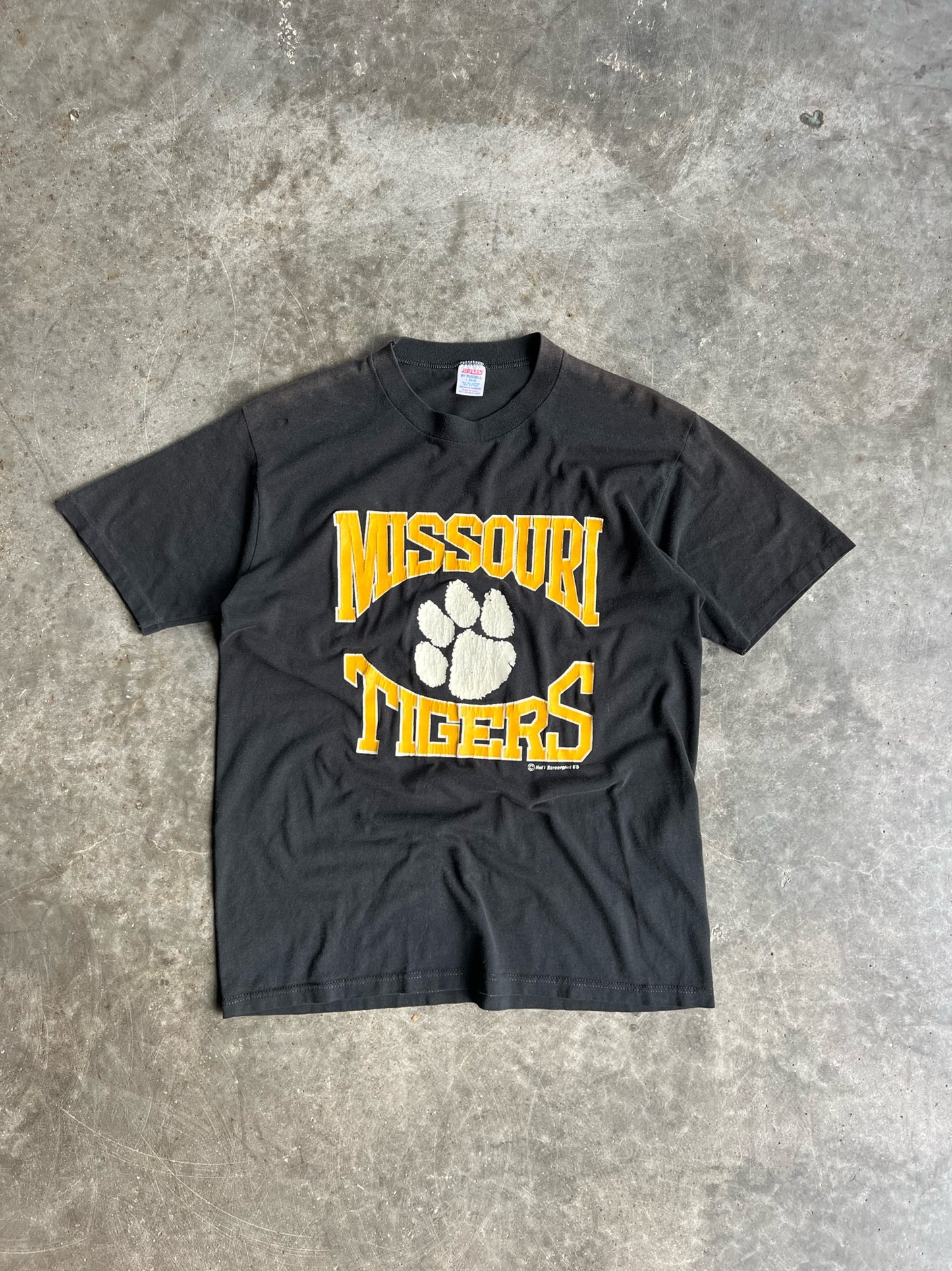 Vintage Black Missouri Tigers Shirt - L