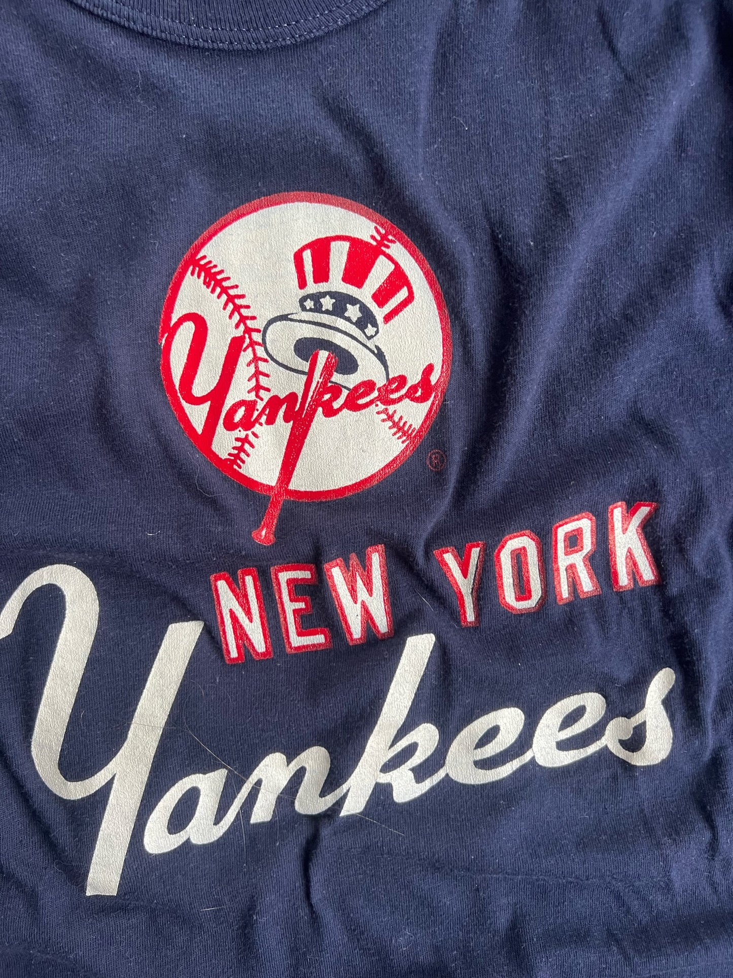 Vintage Navy New York Yankees Shirt - M