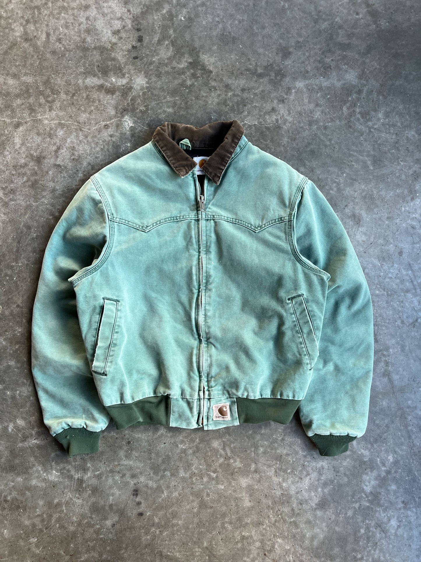 Vintage Teal Carhartt Santa Fe Jacket - M