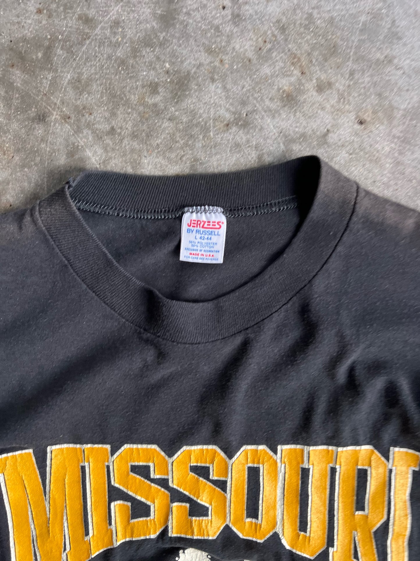 Vintage Black Missouri Tigers Shirt - L