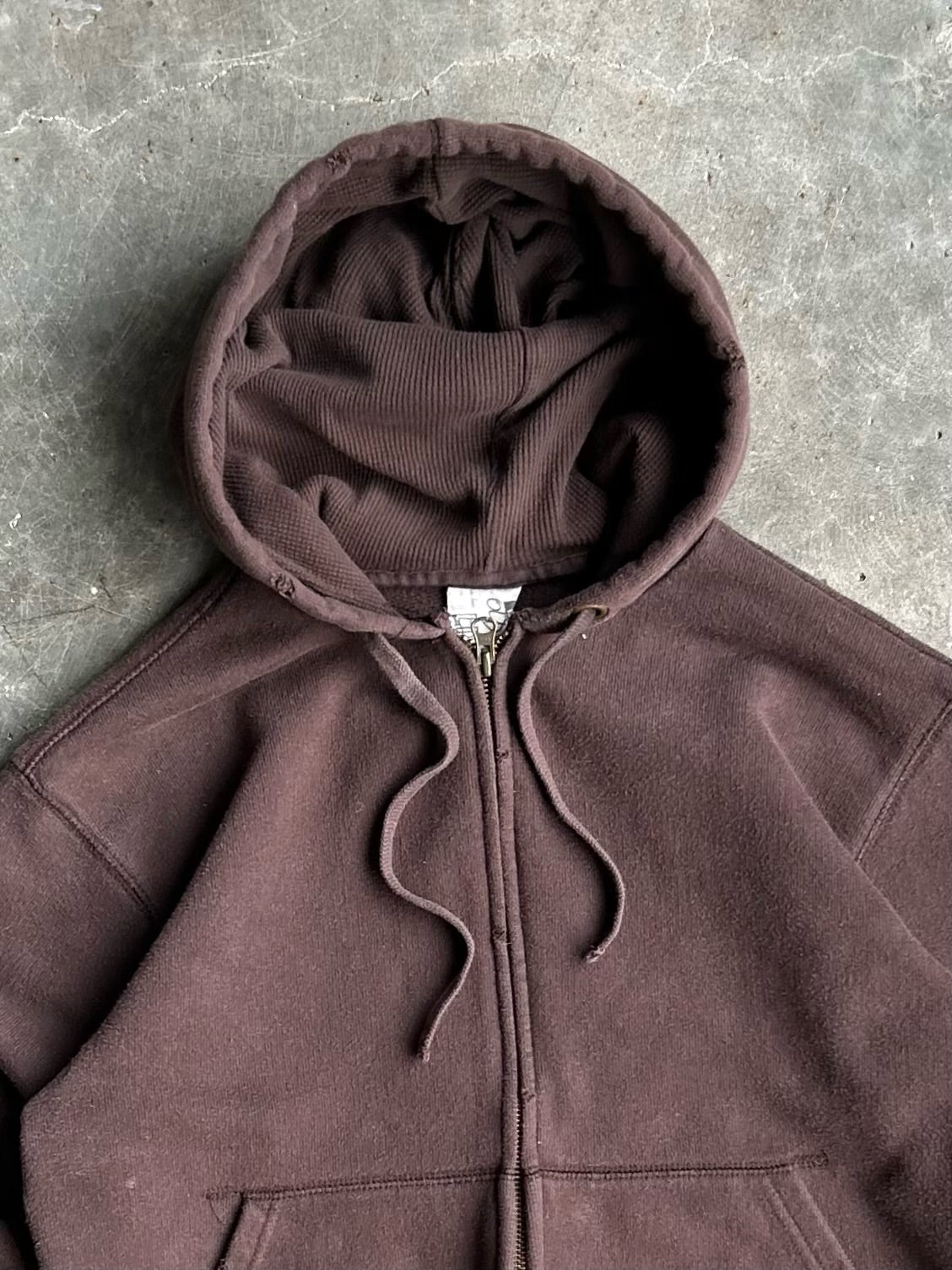 Vintage Brown Old Navy Zip Up Hoodie - S