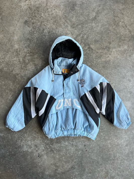 Vintage University Of North Carolina Colorblock Jacket - XL