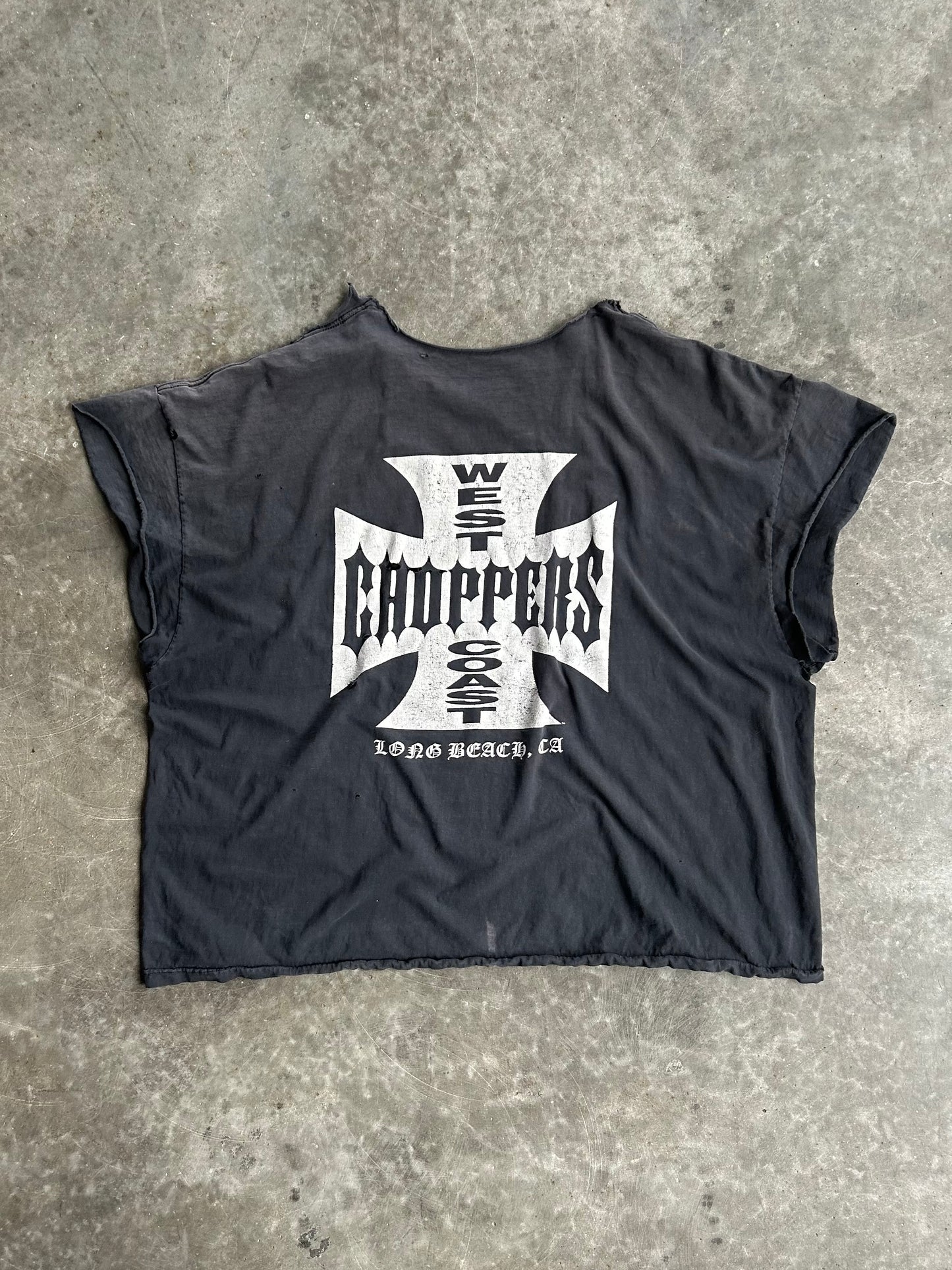 Vintage West Coast Choppers Cut Off Tank - XXXL