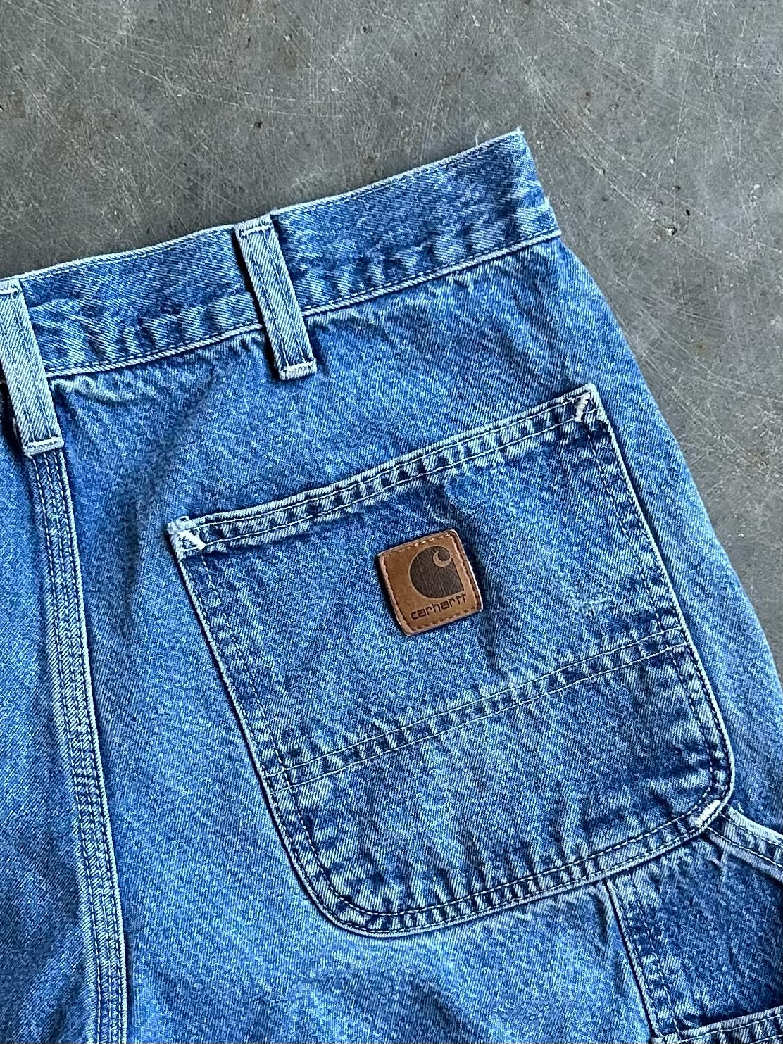 Vintage Carhartt Denim Carpenter Shorts - 31