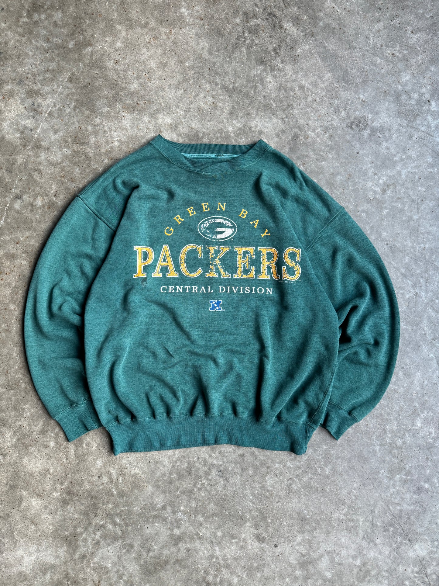 Vintage Green Bay Packers Central Division Crew - L