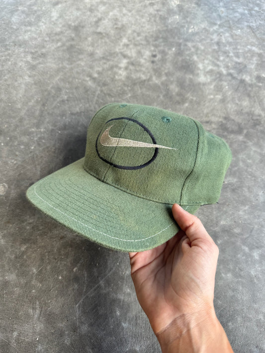 Vintage Green Nike Snapback Hat