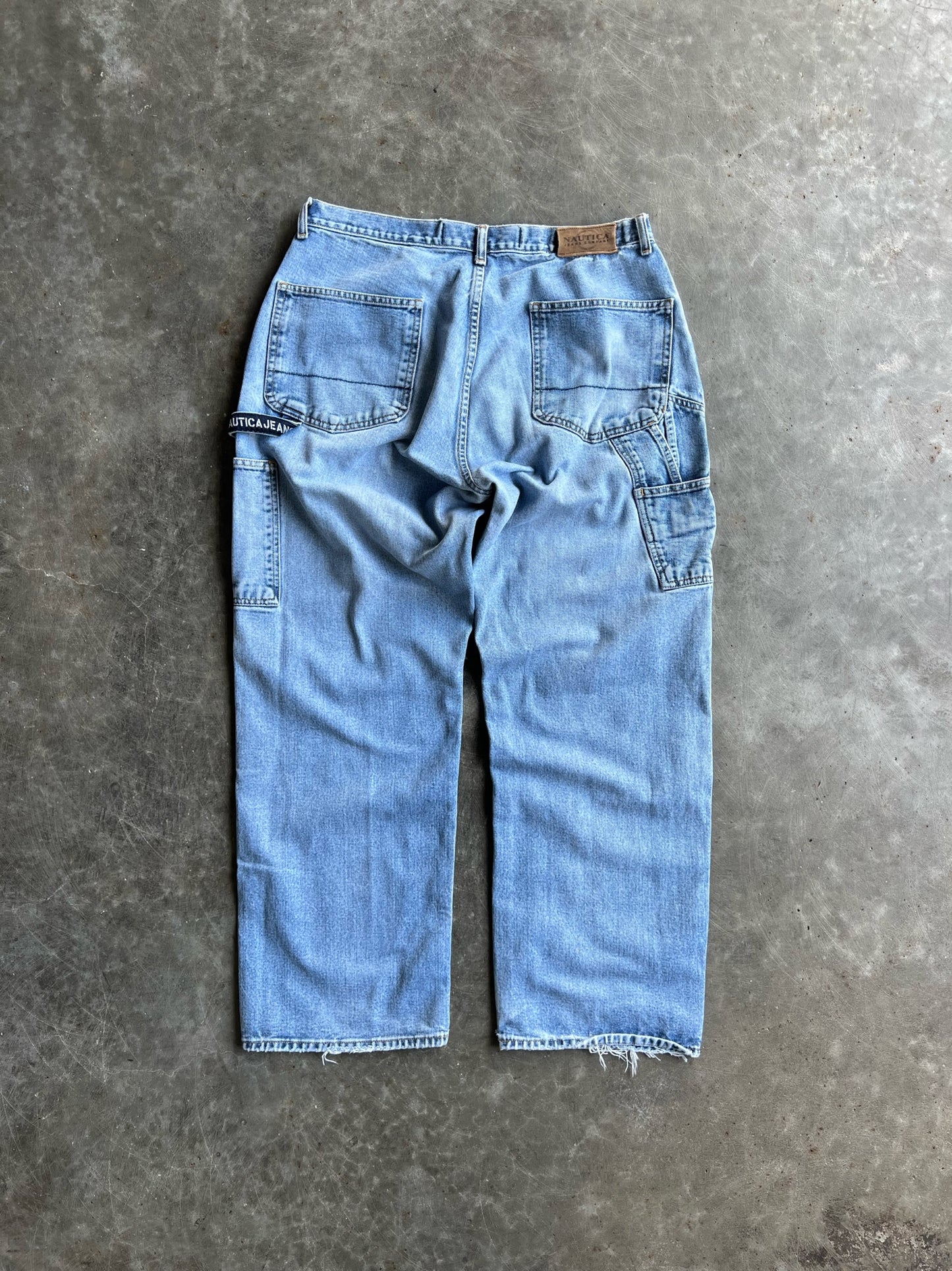 Vintage Light Wash Nautica Jeans - 36