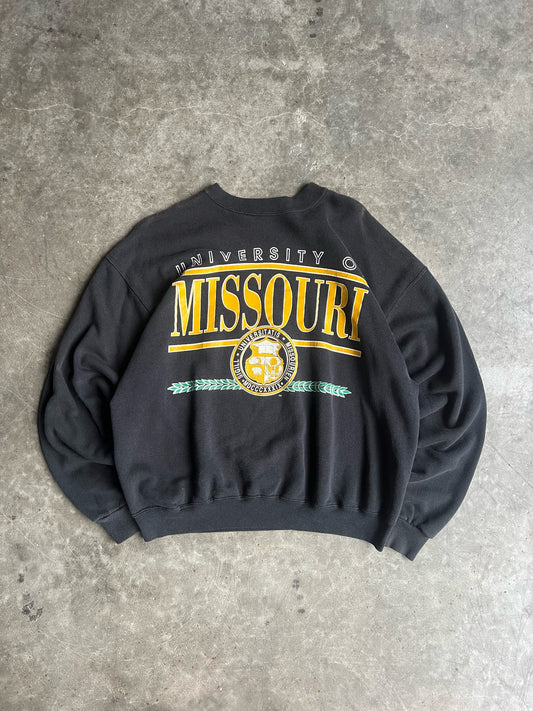 Vintage University Of Missouri Crew - XL