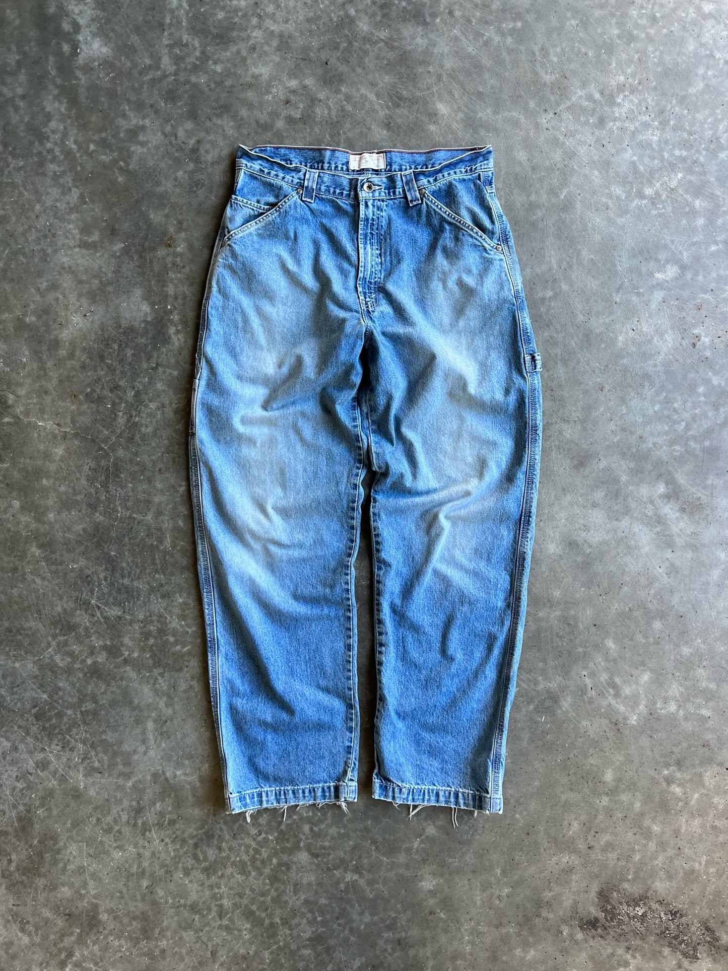 Vintage Medium Wash Levi's Signature Carpenter Pants - 35