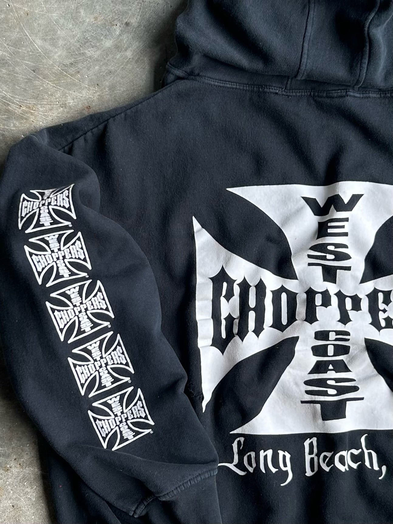 Vintage West Coast Chopper Hoodie - XXL