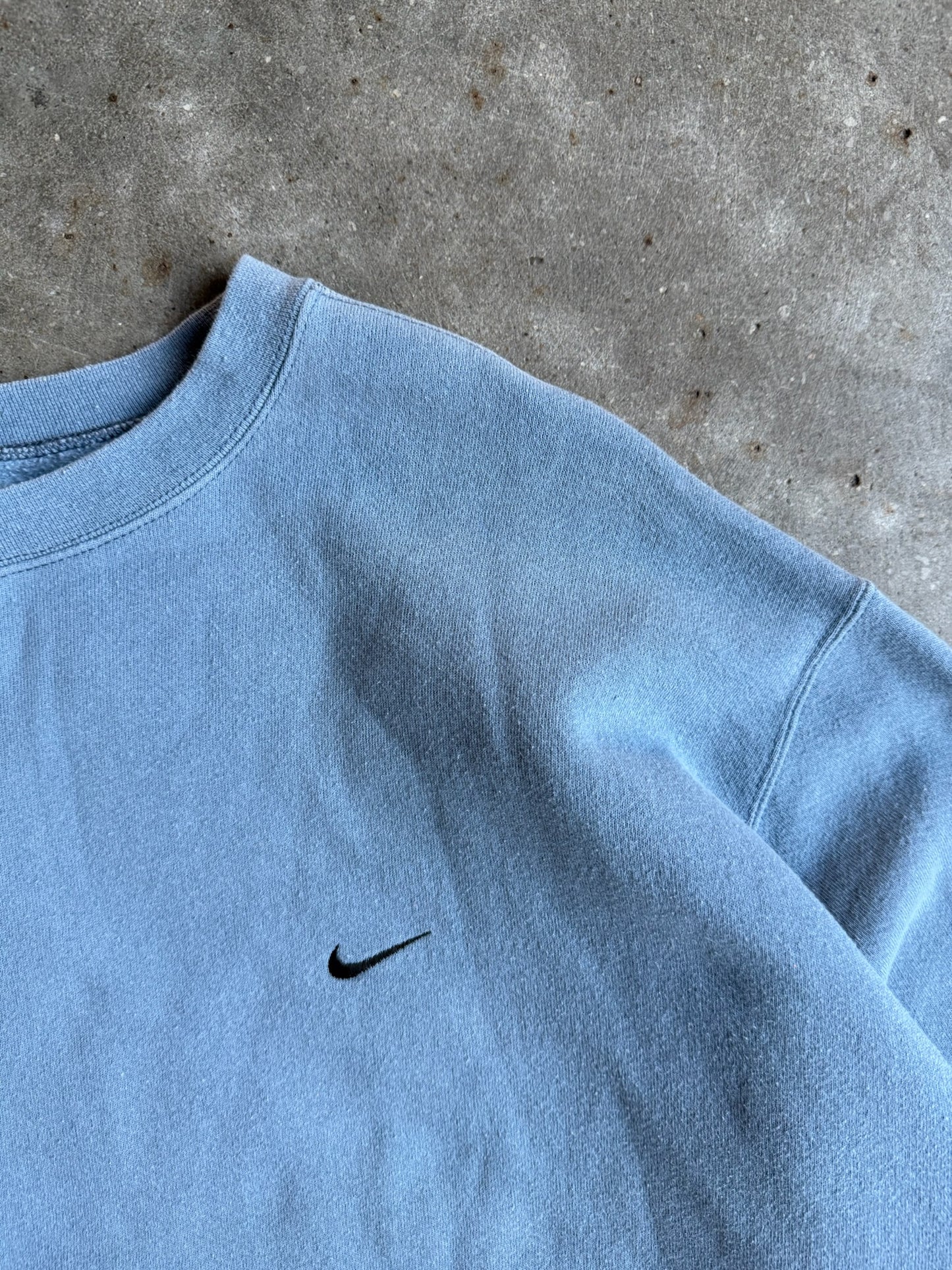 Vintage Dusty Blue Nike Crew - XXL