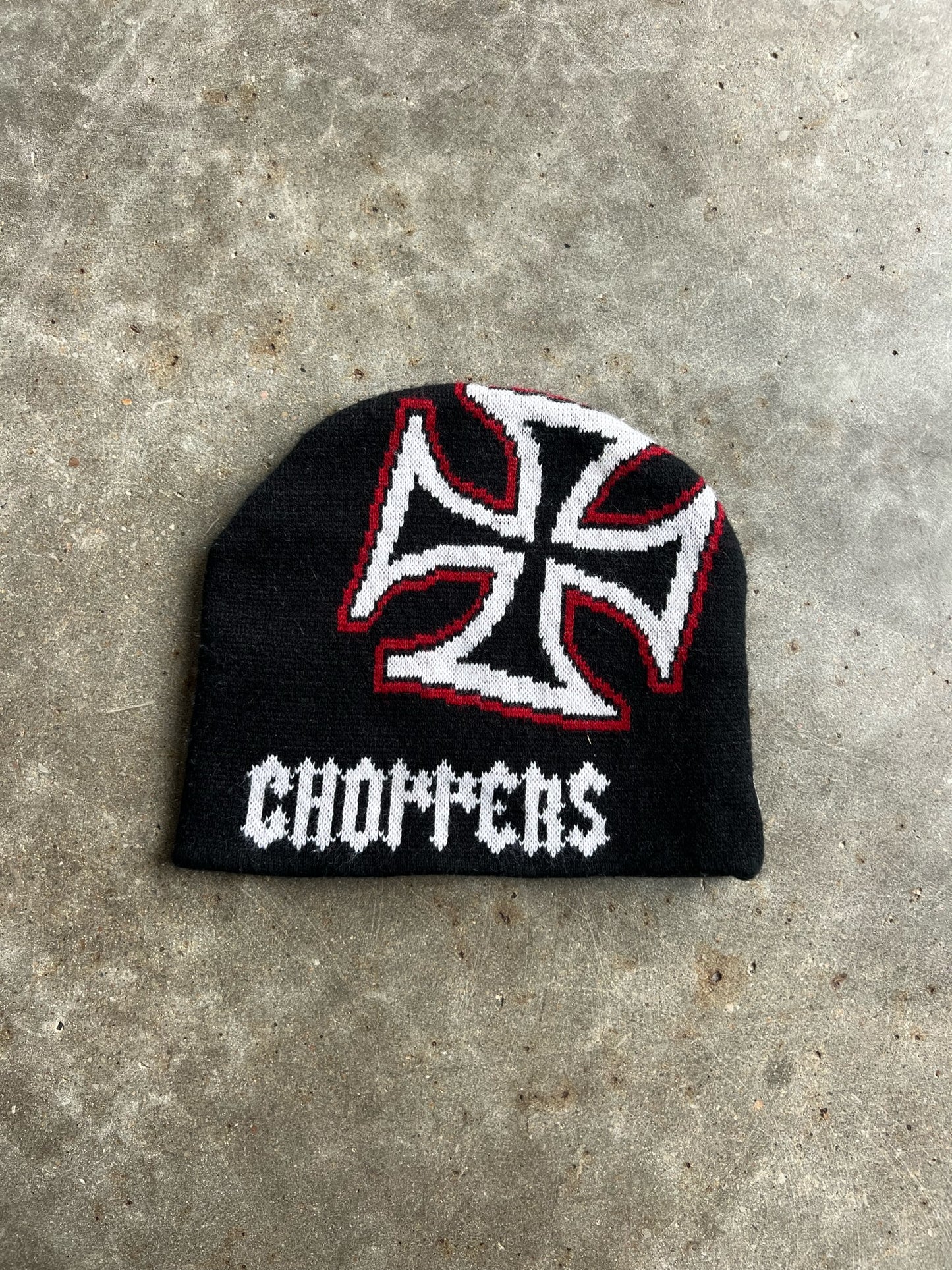 Vintage Black West Coast Choppers Beanie