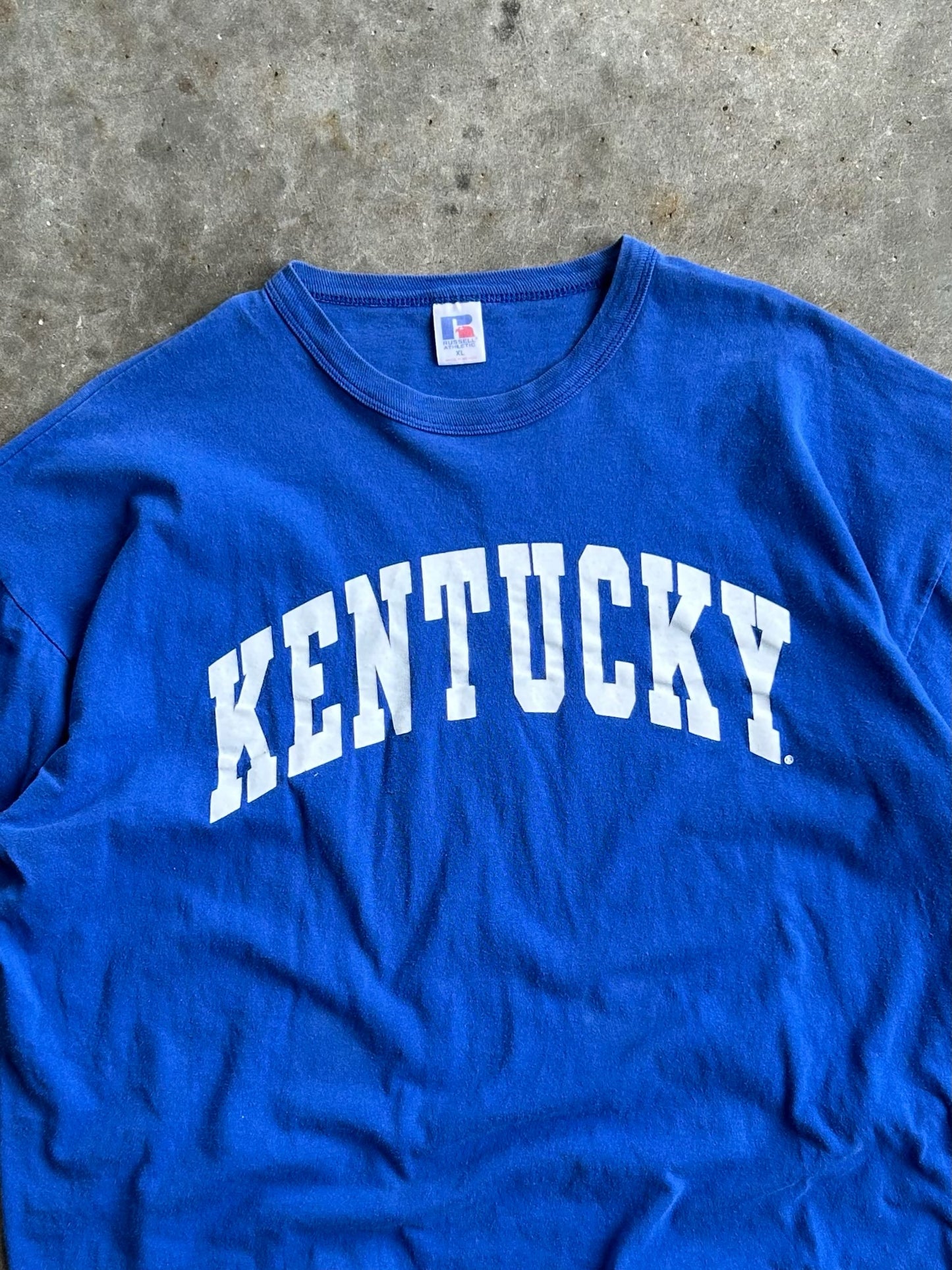 Vintage Blue Kentucky Russel Athletics Tee - XL