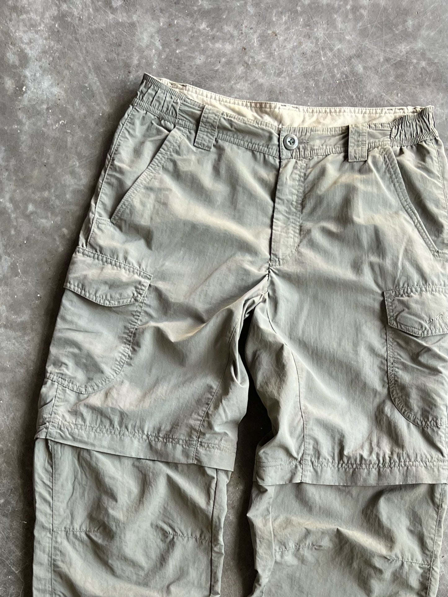 Eddie Bauer Olive Green Cargo Pants - 32