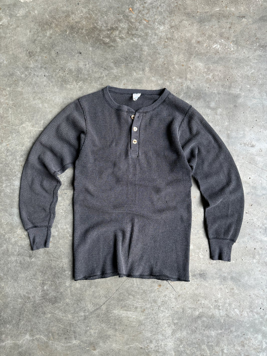 Vintage J.E. Morgan Grey Thermal - M