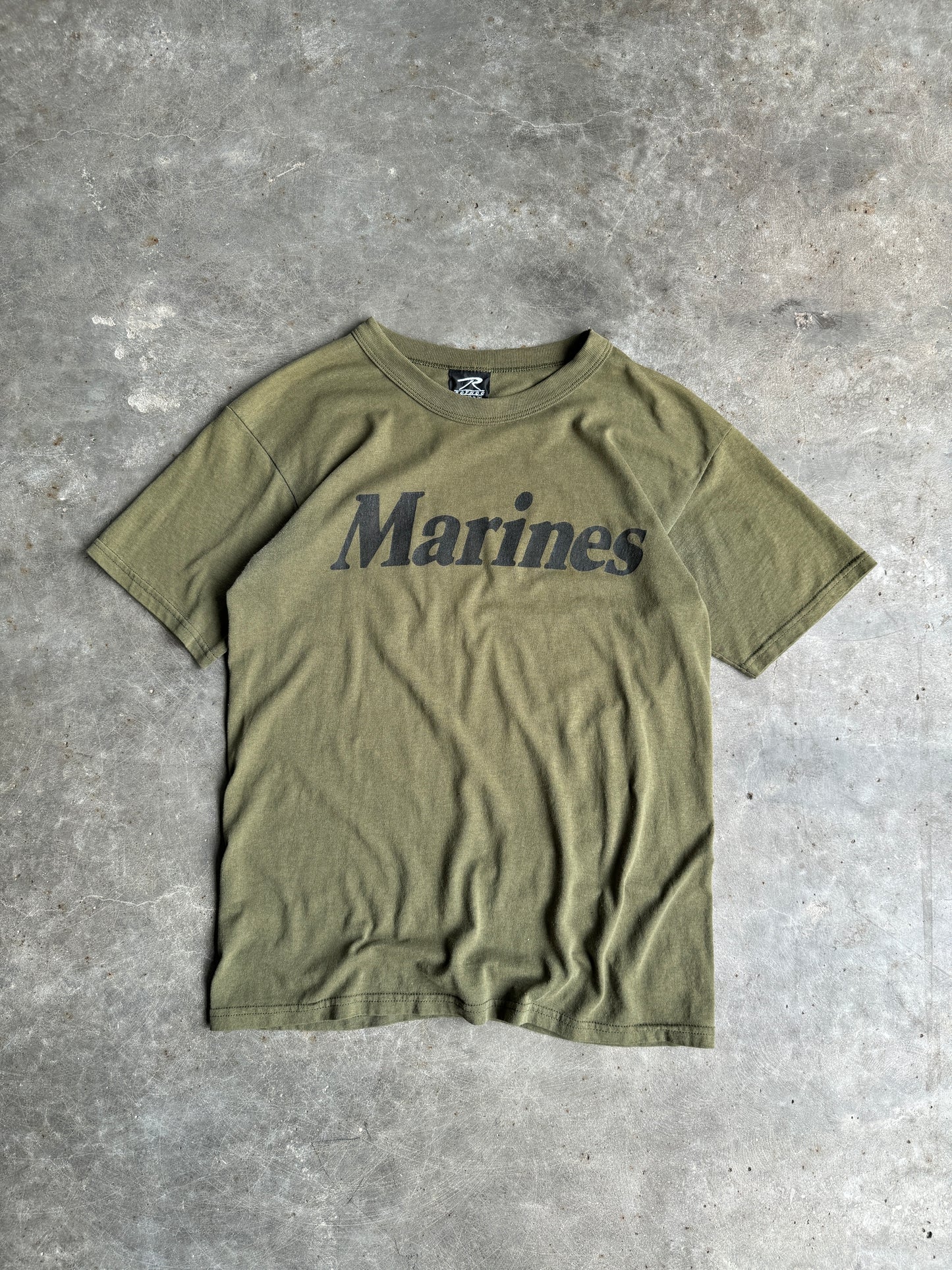 Vintage Green Marines Shirt - M