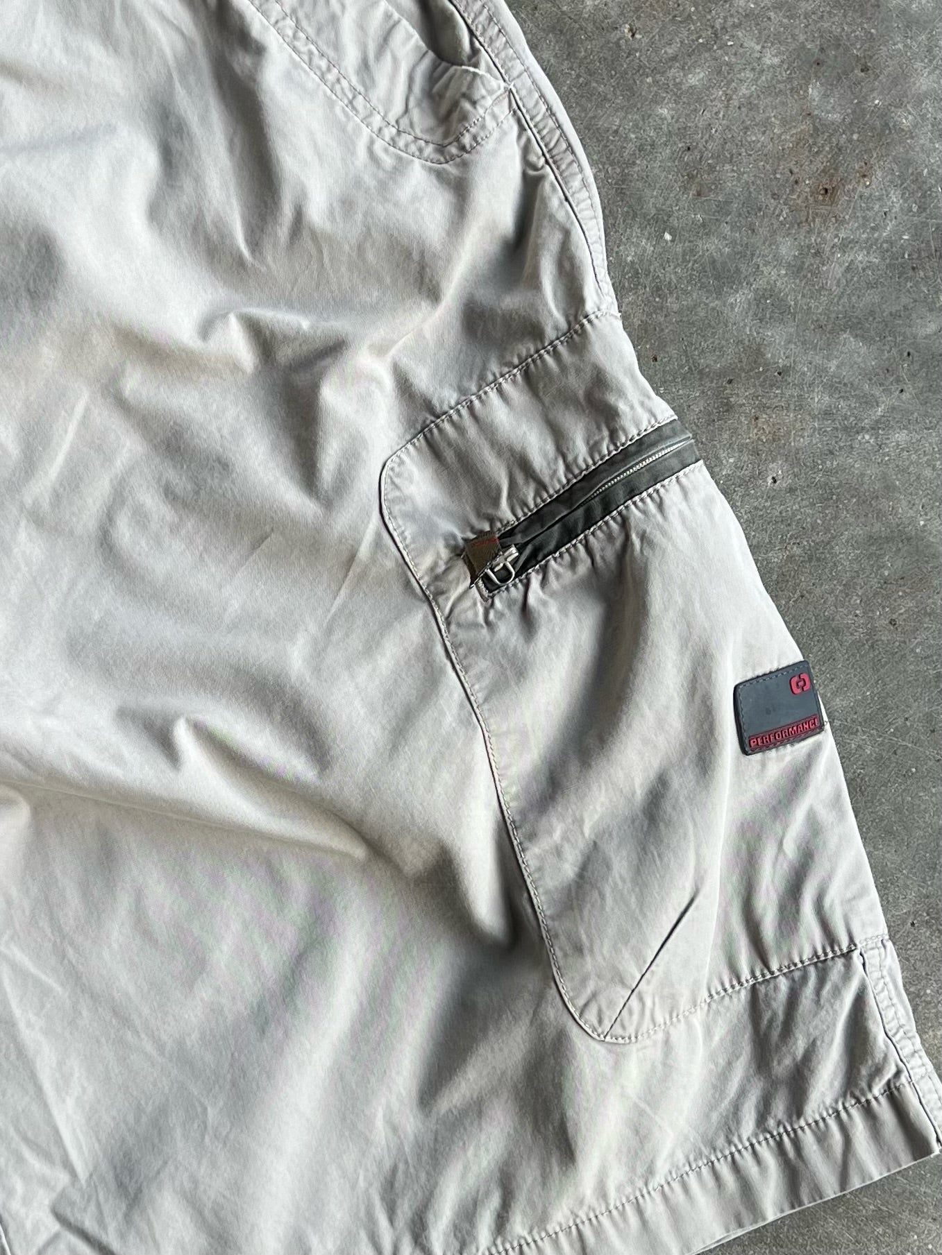 Vintage OTB Khaki Cargo Shorts - 36