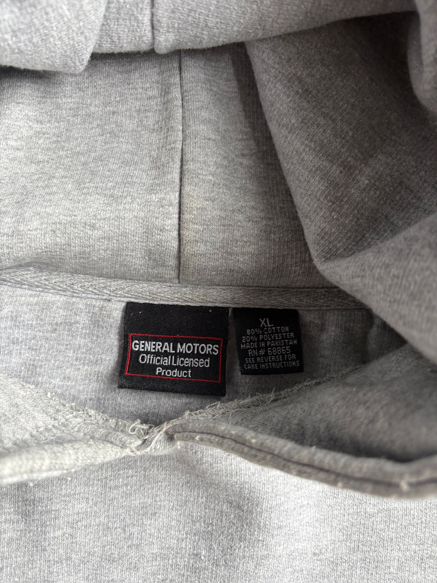 Vintage Grey Hummer Hoodie - XL