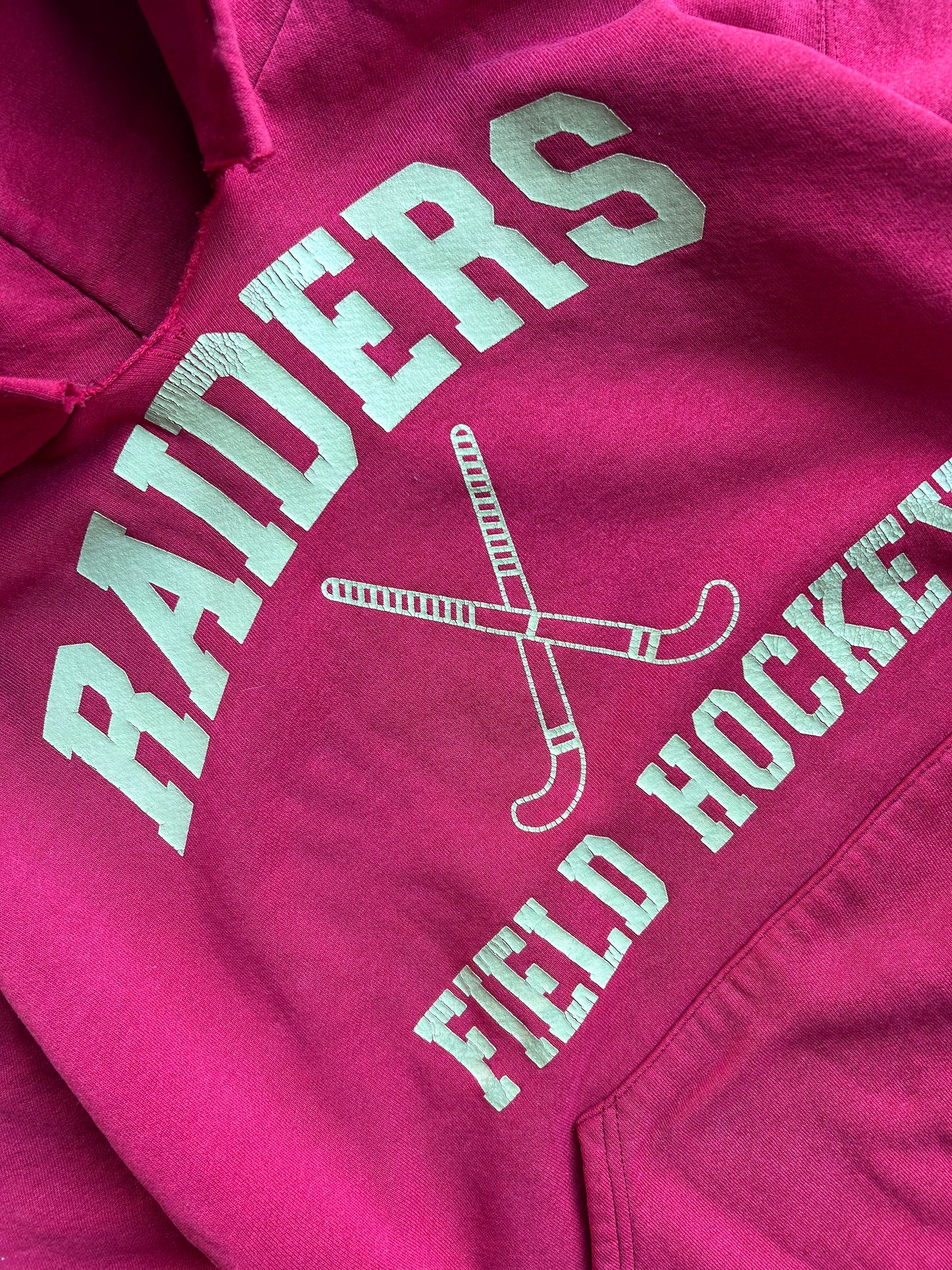 Vintage Red Raiders Field Hockey Russell Hoodie - M