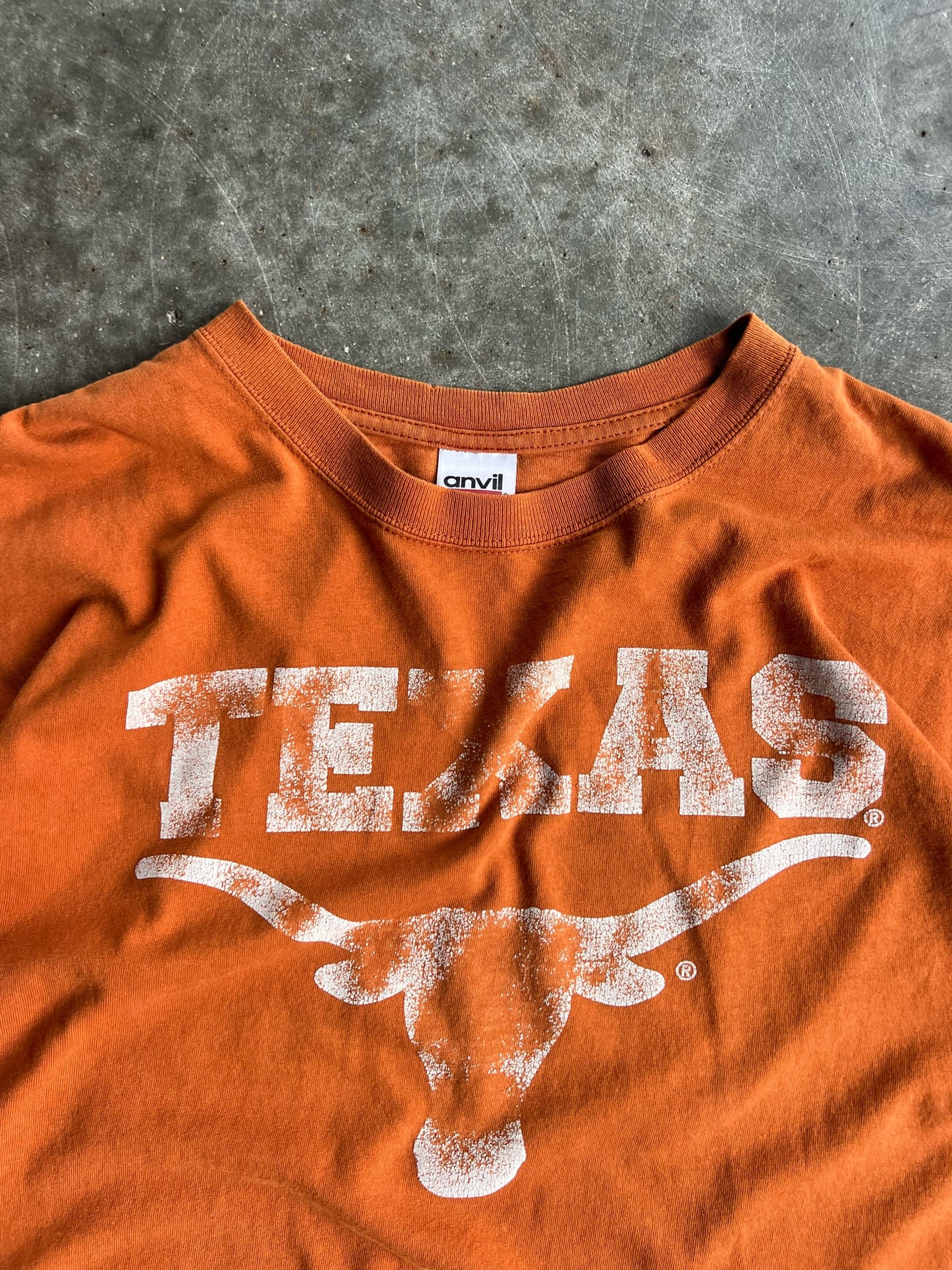 Vintage Faded Orange Texas Shirt - L