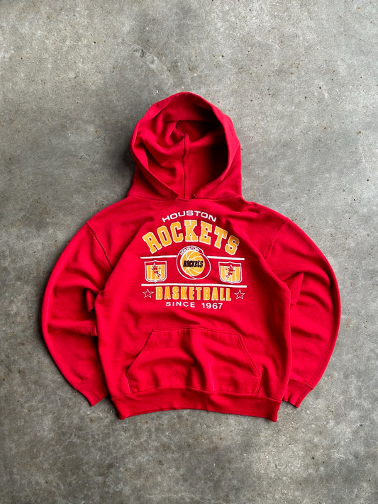 Vintage Houston Rockets Basketball Hoodie - L