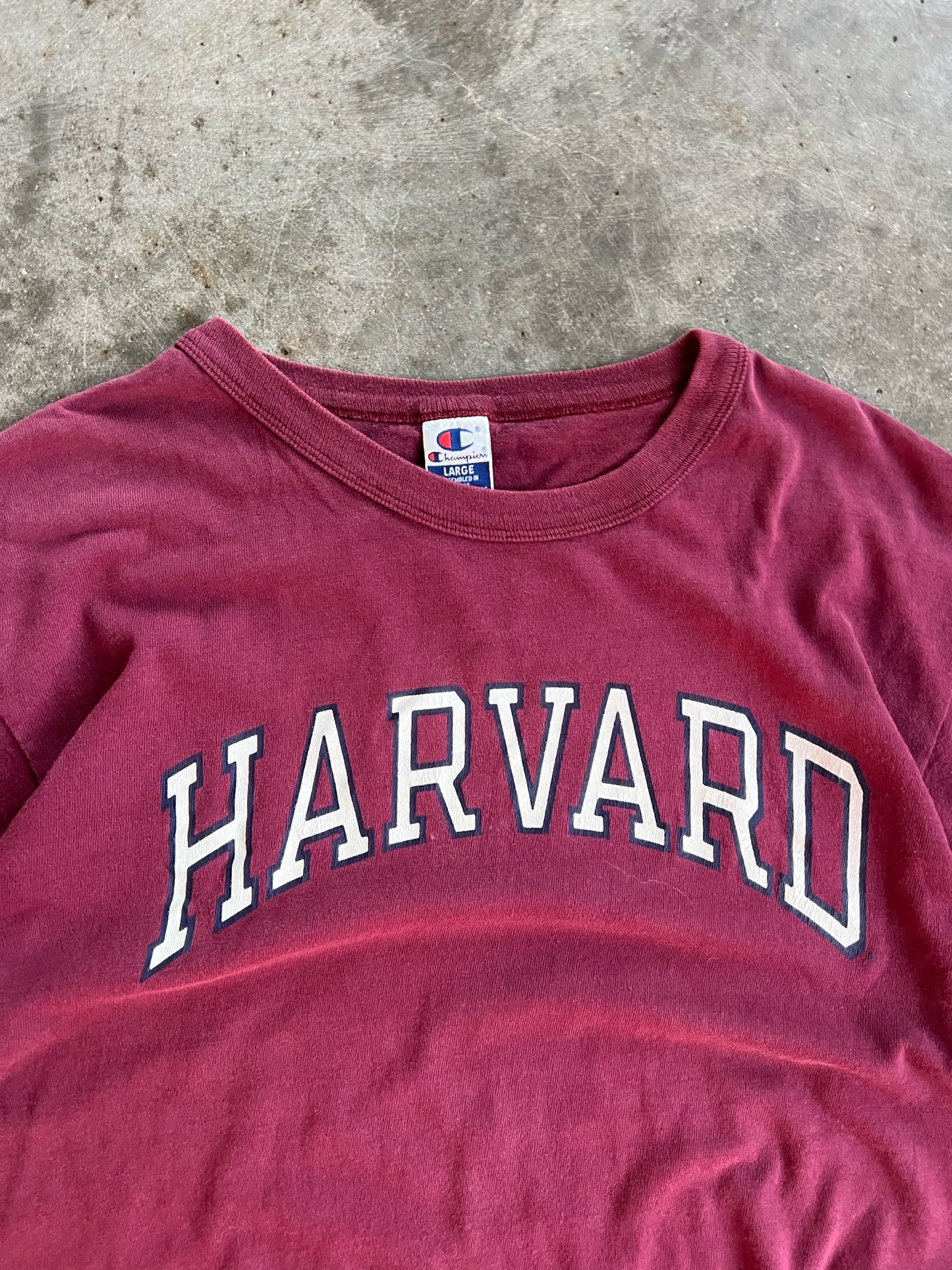 Vintage Champion Harvard University Shirt - L