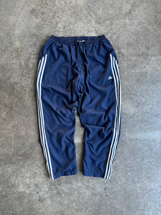 Vintage Navy Adidas Track Pants - XL