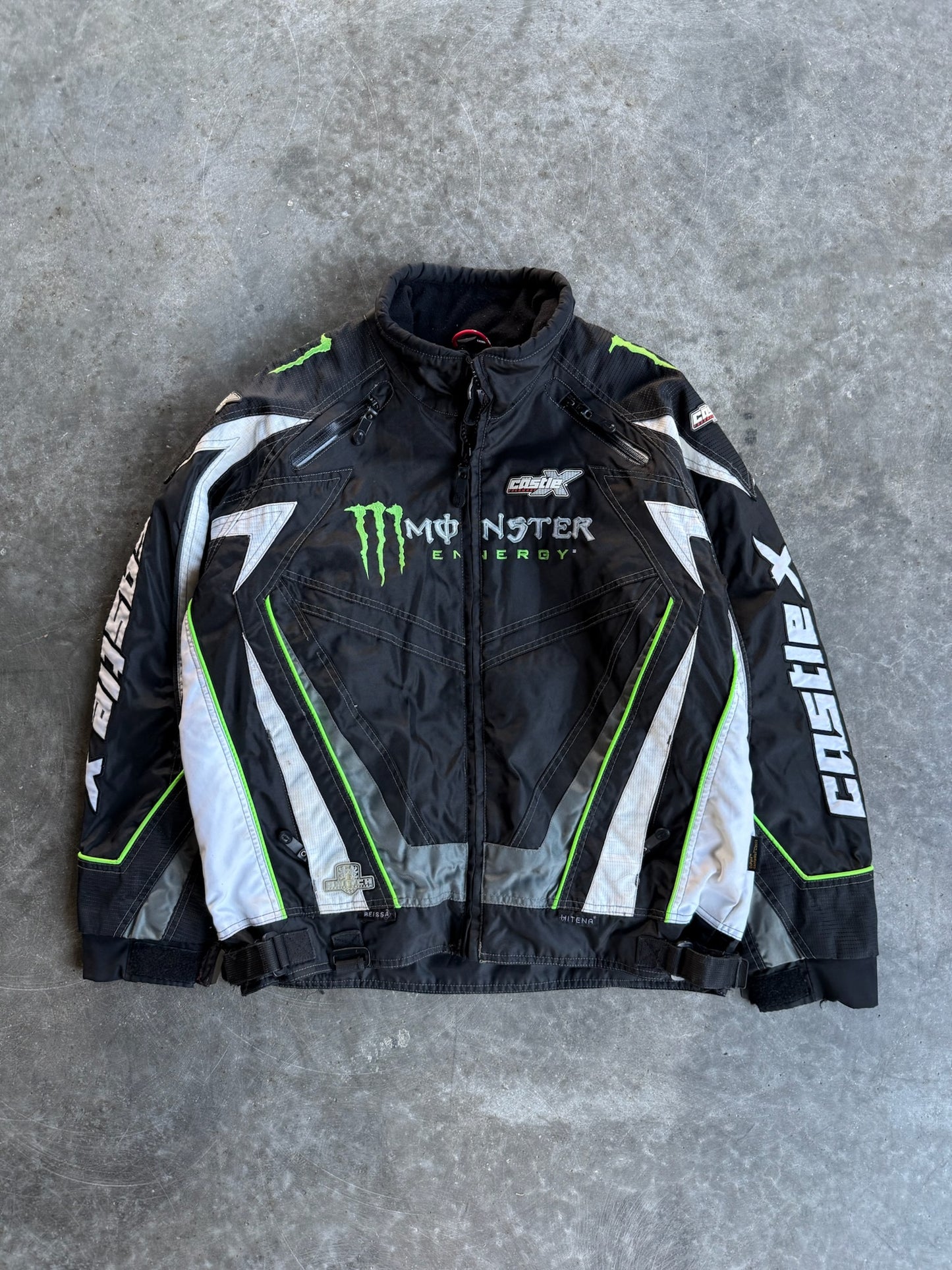 Vintage Monster Energy Racing Jacket - S