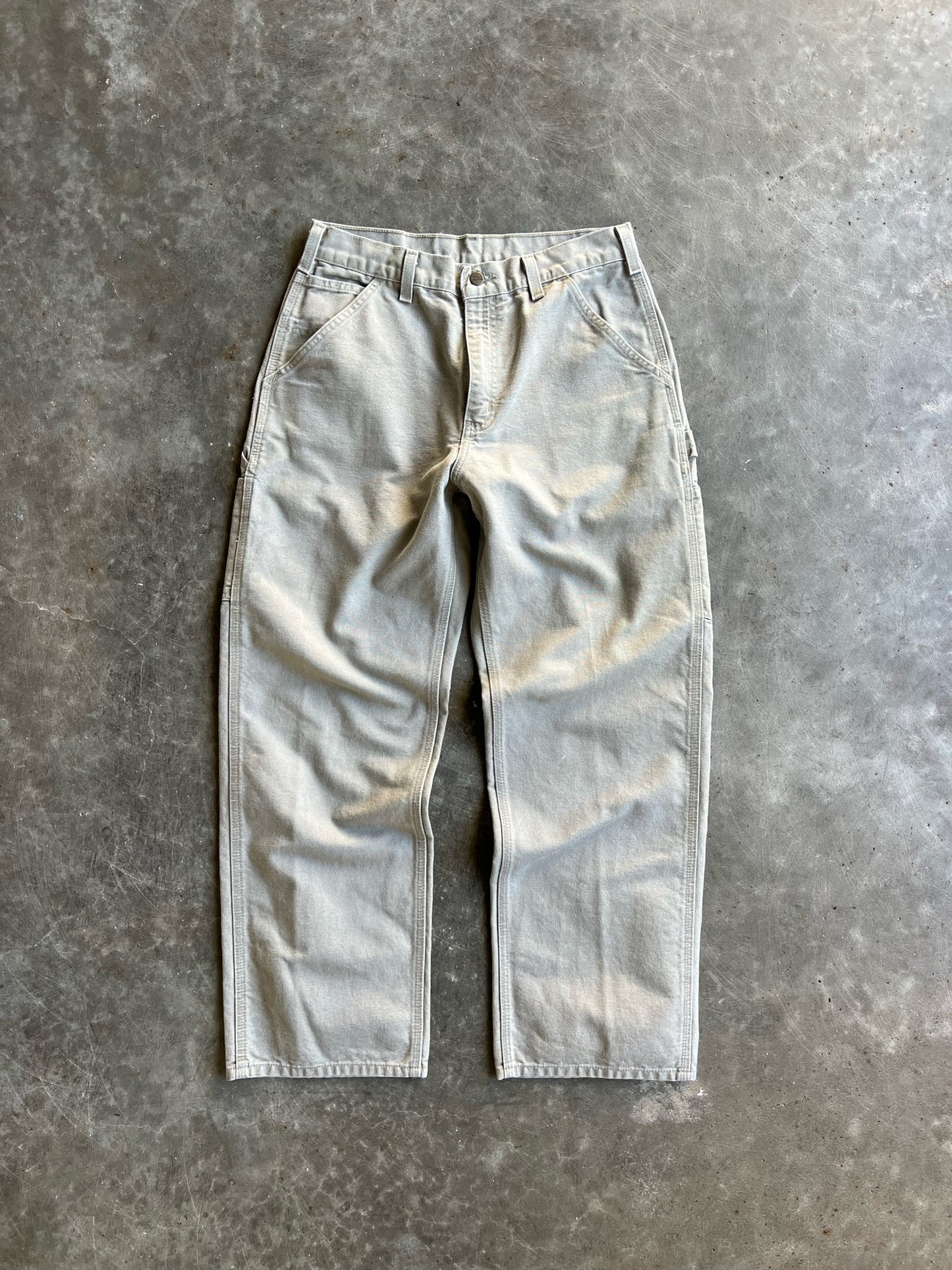 Vintage Beige Carhartt Carpenter Pants - 32