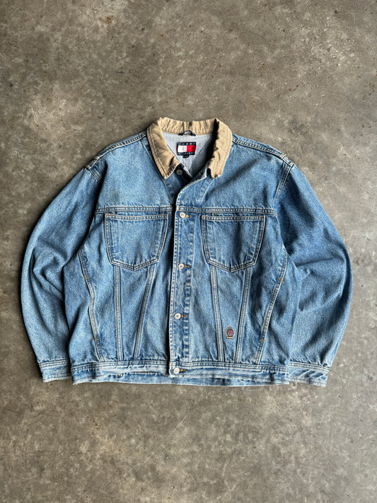 Vintage Tommy Hilfiger Denim Jacket - L